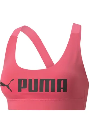 PUMA Sport-Bustier Mid Impact Fit Bra 082 SUNSET PINK - Verkäufer: SportTimm