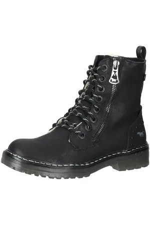 Mustang Stiefelette Lederimitat Schnürstiefelette - Verkäufer: S4S Commerce