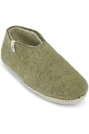 Egos Unisex Filzschuh mit Ledersohle Hausschuh - Verkäufer: scandinavian-lifestyle