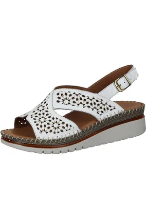Manitu Sandaletten Sandalette mit Gummizug - Verkäufer: PS shoe fashion GmbH