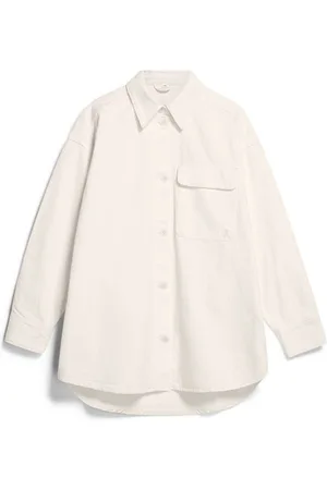 Armedangels Blouson TAALE Damen Overshirt aus recycelter Baumwolle (1-St) Oversized Fit - Verkäufer: