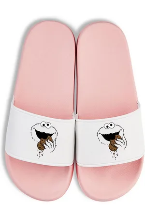 Youth Designz Keks Monster Cookie Unisex Badelatschen Flip Flops Badeschuh mit lustigen Logo für Damen und Herren - Verkäufer: EmDa Trading GmbH