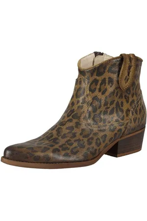 Felmini Stiefelette Veloursleder Cowboy Stiefelette - Verkäufer: S4S Commerce