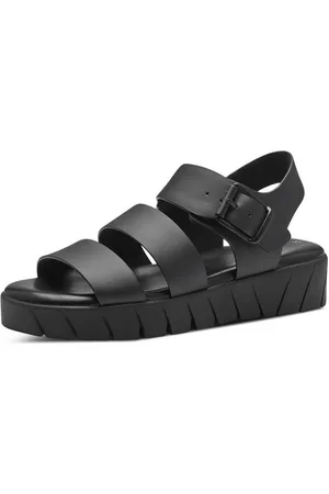 QS by s.Oliver Sandalen Lederimitat Riemchensandalette - Verkäufer: S4S Commerce