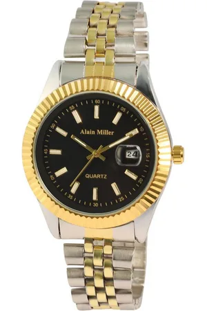 Alain Miller Quarzuhr 2800099 Herrenuhr mit Metallband - Verkäufer: Shaghafi GmbH