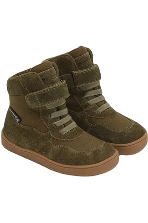 Bundgaard Stiefel Barfußschuhe Brooklyn Tex. Wasserdicht Wolle Grün Schnürstiefelette - Verkäufer: Alex und Elis Kinderschuhe