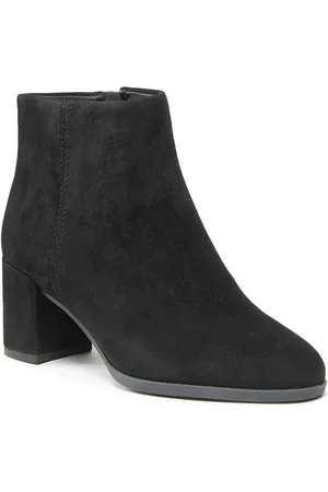 Clarks Stiefeletten Freva55 Zip 261747594 Black Suede Stiefelette - Verkäufer: Modivo_de