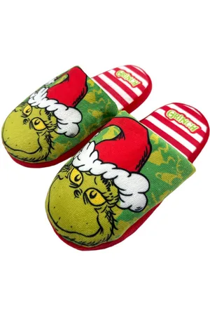 Disney Der Grinch Kinder Hausschuhe Schlüpfschuhe Pantoffeln Pantoffel Gr. 28 bis 34 - Verkäufer: WS-Trend