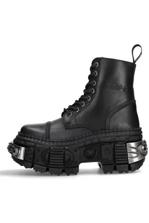 New Rock M-WALL083C-S4 Ankleboots Urbaner Chic und Rebellischer Style - Verkäufer: Ricano