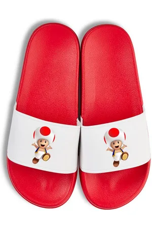 Youth Designz Toad Unisex Badelatschen Flip Flops Badeschuh mit lustigen Logo für Herren und Damen - Verkäufer: EmDa Trading GmbH
