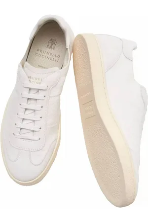 Brunello Cucinelli Retro Frottee Terry Knit Offwhite Schuhe Sneaker handwerkliche Meisterkunst aus dem italienischen Solomeo - Verkäufer: eldigo