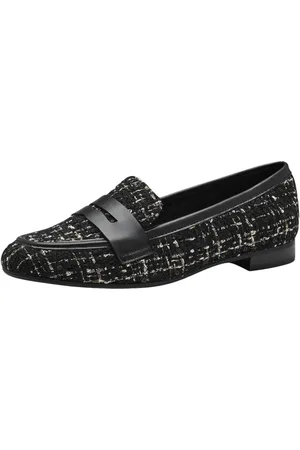 Marco Tozzi Damen Slipper 2-24238-43-098 black combi Slipper - Verkäufer: DerSchuhhaendler