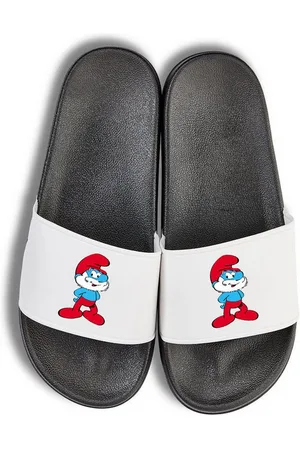 Youth Designz Papa Schlumpf Unisex Badelatschen Flip Flops Badeschuh mit lustigen Logo für Herren & Damen - Verkäufer: EmDa Trading GmbH