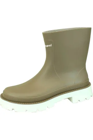Bockstiegel Gummistiefel Damen Bootie Regenstiefel Ramona - Stiefellette zweifarbig aus PVC - Verkäufer: tomBrook GmbH