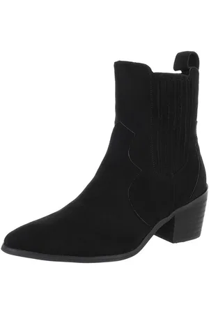 Ital-Design Damen Cowboyboots Freizeit Westernstiefelette (87531820) Blockabsatz Stiefeletten in - Verkäufer:
