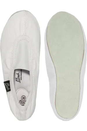Beck Schläppchen Echt-Leder mit Ledersohle Gymnastikschuh (mit Ristgummi) und Wildledersohle - Verkäufer: