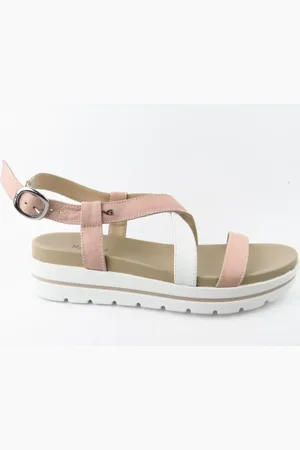 Nero Giardini Tigri Bianco weiss/pink Sandalette Schuhhaus Otto Cronauer