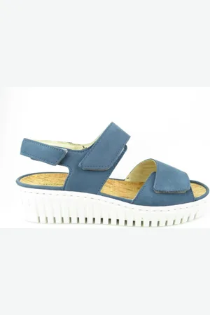 Waldläufer H-Willow DENVER denim Sandale Schuhhaus Otto Cronauer