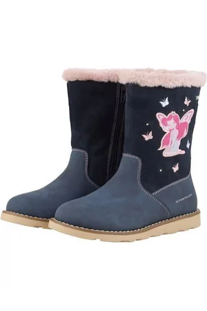 TOM TAILOR Gefütterte Stiefel mit Motivprint Winterstiefel (1-tlg) - Verkäufer: