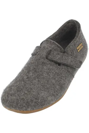 Haflinger Everest Focus Filzpantoffel mit verstellbarem Riemen Hausschuh unisex Hausschuh - Verkäufer: Natural Slipper