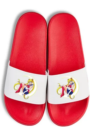 Youth Designz Sailor Moon Unisex Badelatschen Flip Flops Badeschuh mit lustigen Logo für Damen und Herren - Verkäufer: EmDa Trading GmbH