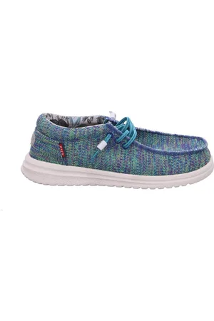 FUSION Emma Electric Blue Green Slipper - Verkäufer: TigerSports