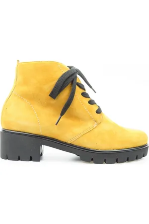 Semler Samt-Chev. curry G Stiefel Schuhhaus Otto Cronauer