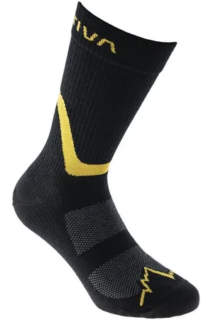 La Sportiva Socken - Hiking Socks - Wandersocken (black/yellow, S) - Verkäufer: Markenkoffer