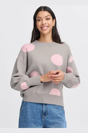 B YOUNG Strickpullover BYOMME DOT JUMPER - Moderner Strickpullover - Verkäufer: meinemarkenmode