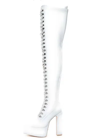 Giaro [D2C] SECRETZ WHITE SHINY Stiefel - Verkäufer: schuhplus - Schuhe in Übergrößen