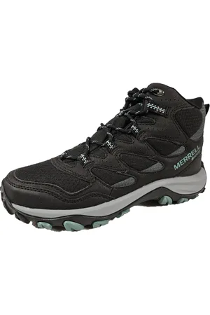 Merrell West Rim Damen Gore-Tex Vegan Mid GTX schwarz wasserdicht Wanderschuh Vegan, wasserdicht - Verkäufer: Outdoorladen-Berlin