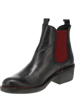 Fly London MEME030FLY Rug-Black-Brick Stiefel - Verkäufer: Schuhfieber