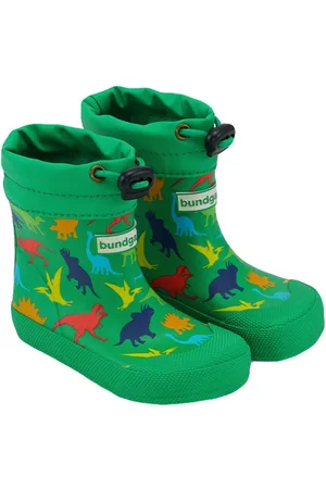 Bundgaard Cover Gummistiefel Barfuß Grün mit Dino Print Gummistiefel - Verkäufer: Alex und Elis Kinderschuhe