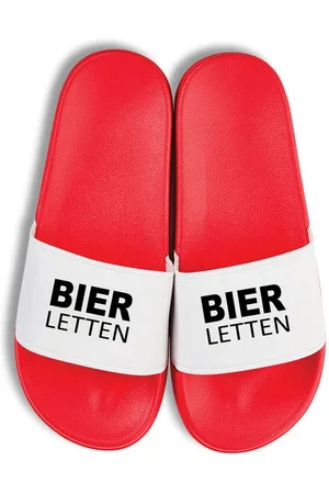 Youth Designz Herren Damen Badelatschen "Bier Letten" Print lustig Geschenk Unisex Badeschuh mit witzigen Aufdruck für Männer und Frauen - Verkäufer: EmDa Trading GmbH