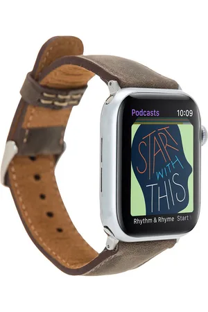 Burkley Smartwatch-Armband Exklusives Vintage Lederarmband, Handmade Stil 22 - Verkäufer: