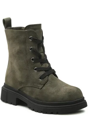 DeeZee Stiefeletten CS5819-06 GrĂĽn Stiefel - Verkäufer: Modivo_de