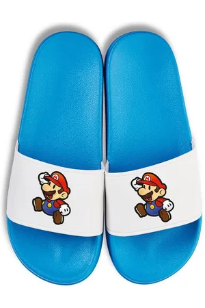 Youth Designz Mario Unisex Badelatschen Flip Flops Badeschuh mit lustigen Logo für Damen und Herren - Verkäufer: EmDa Trading GmbH