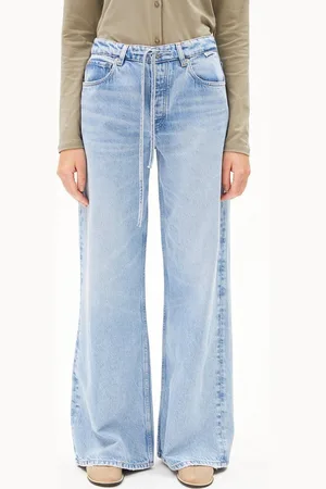Armedangels Boyfriend-Jeans ASTRAEAAS Damen Wide Jeans Bio-Baumwoll Mix (Non-Stretch, 1-tlg., Loose Fit) hummingbird - Verkäufer: