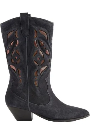 Next Premium Cowboy-Stiefel, Veloursleder mit Cutouts Cowboy Boots (1-tlg) - Verkäufer: Germany GmbH