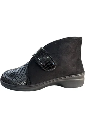 Algemare Damen Hausschuh 8338-0102 Krokostretch Hausschuh - Verkäufer: DerSchuhhaendler