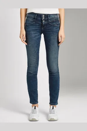 TOM TAILOR Gerade Jeans Alexa Slim Jeans mit Bio-Baumwolle - Verkäufer:
