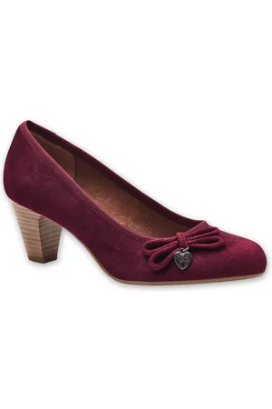 QS by s.Oliver Trachtenpumps - KONRADA - bordeaux Pumps - Verkäufer: Alpenwahnsinn Tracht & Lifestyle