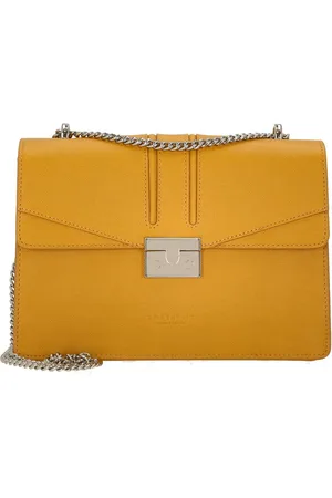 Seidenfelt Manufaktur Umhängetasche Roros Big - Schultertasche 28 cm (mustard) - Verkäufer: Markenkoffer
