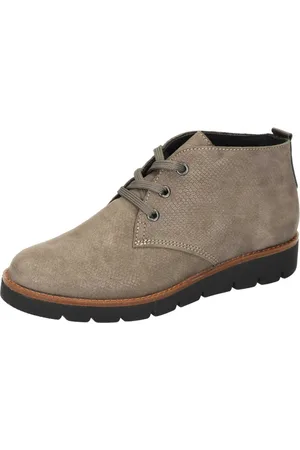 Comfortabel Stiefeletten Schnürstiefelette aus Nubukleder - Verkäufer: PS shoe fashion GmbH