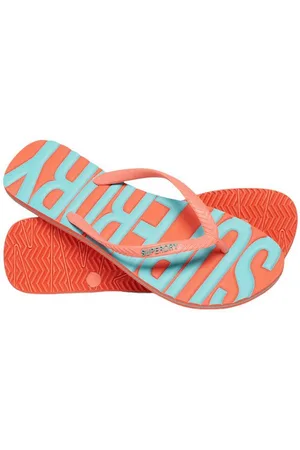 Superdry Damen Zehentrenner VINTAGE VEGAN Coral Zehentrenner - Verkäufer: Fashioncode