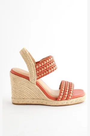 Next Forever Comfort® Gewebte, eckige Sandalen Keilsandalette (1-tlg) - Verkäufer: Germany GmbH