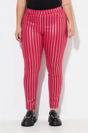 Angel of Style Funktionshose Jeggings Slim Fit Glitzer-Streifen - Verkäufer: Popken Fashion Group