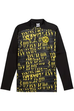 PUMA Sweatshirt BVB Prematch 1/4 Zip Sweatshirt Herren Polyester - Verkäufer: 11teamsports