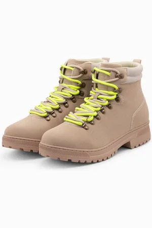 Ombre Clothing Schnürstiefelette für Herren mit bunten Schnürsenkeln Schnürstiefelette - Verkäufer: