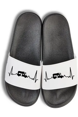 Youth Designz Heartbeat Van Unisex Badelatschen Flip Flops Badeschuh mit lustigen Logo für Damen und Herren - Verkäufer: EmDa Trading GmbH